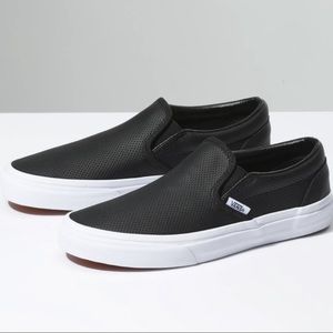 Vans Leather Slip On